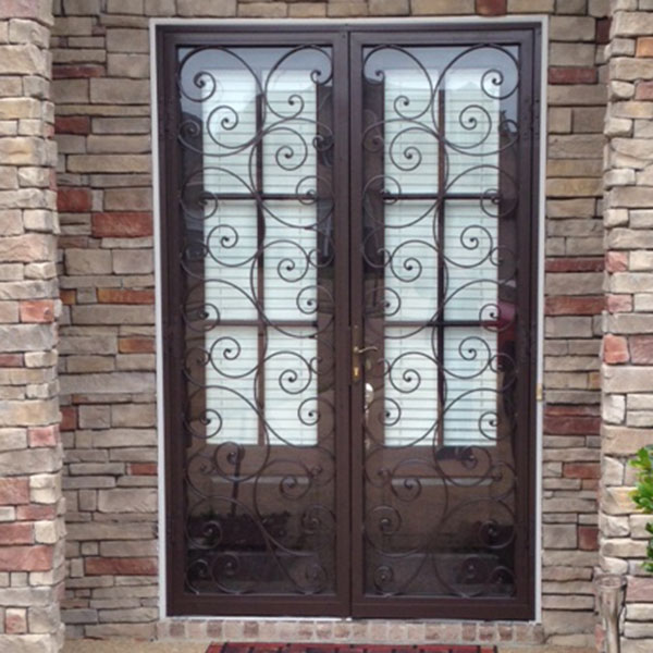 Double Iron Doors